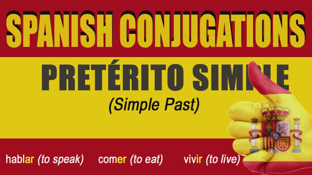 'Video thumbnail for Simple Past in Spanish'