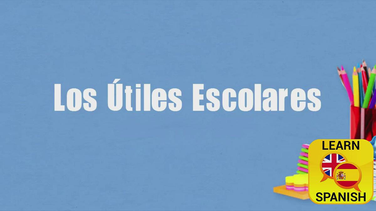 'Video thumbnail for School in Spanish '