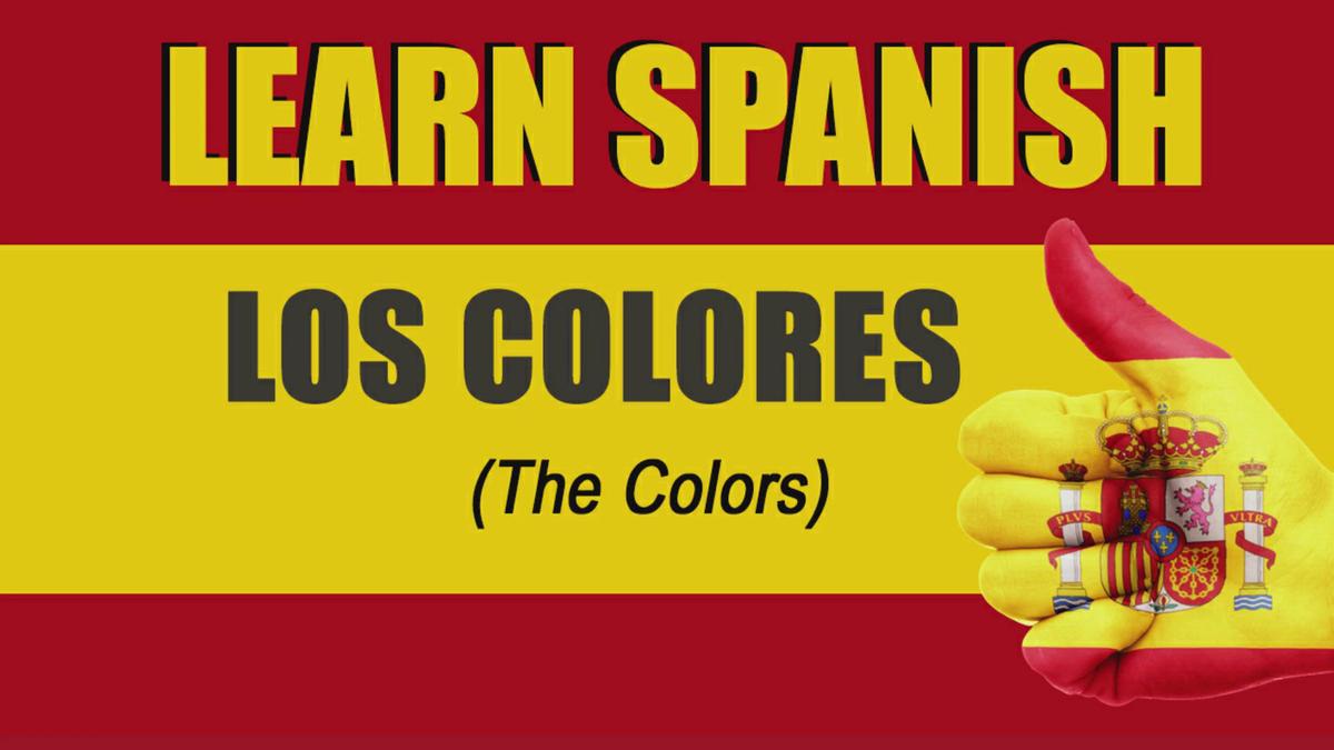 'Video thumbnail for Colors in Spanish Translation | English to Spanish'