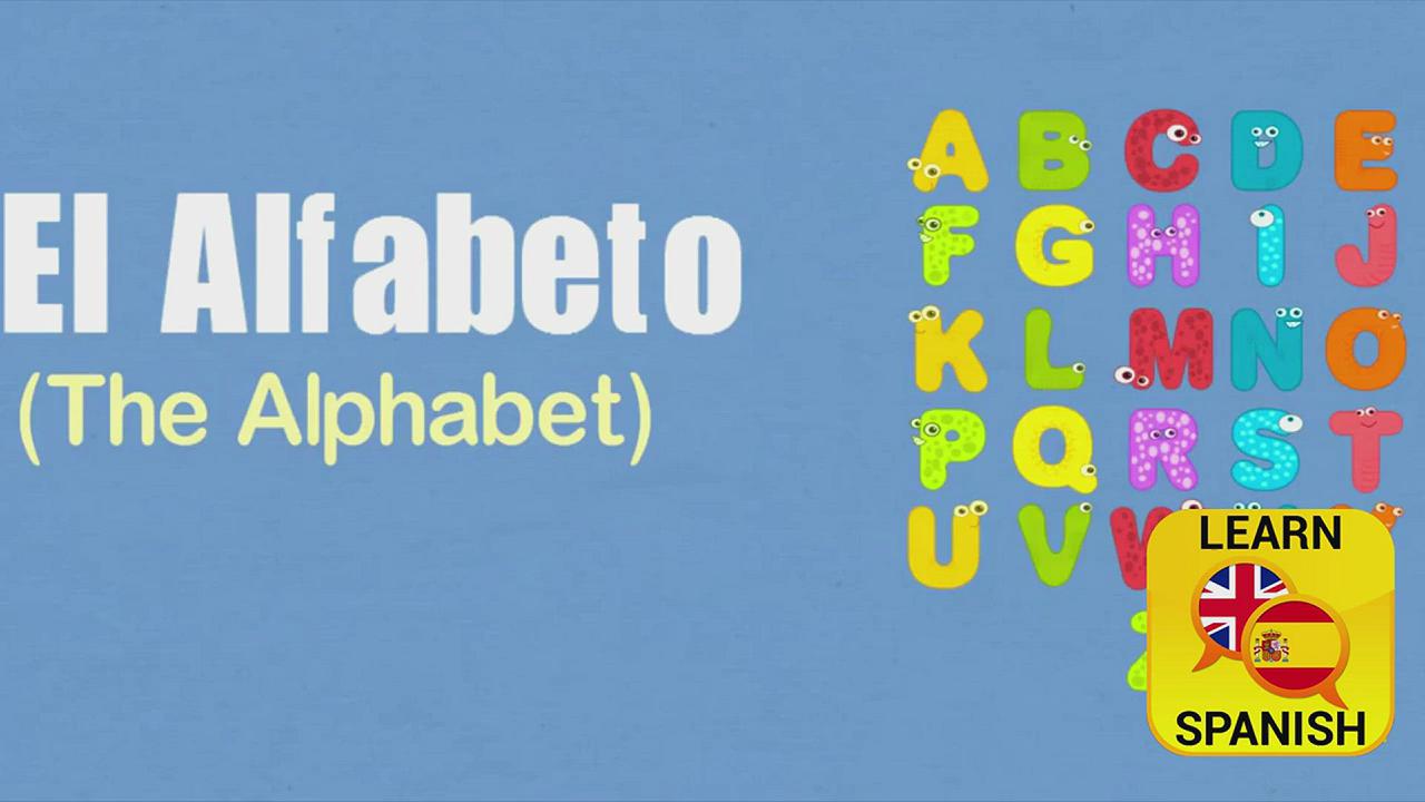 'Video thumbnail for The Alphabet in Spanish'