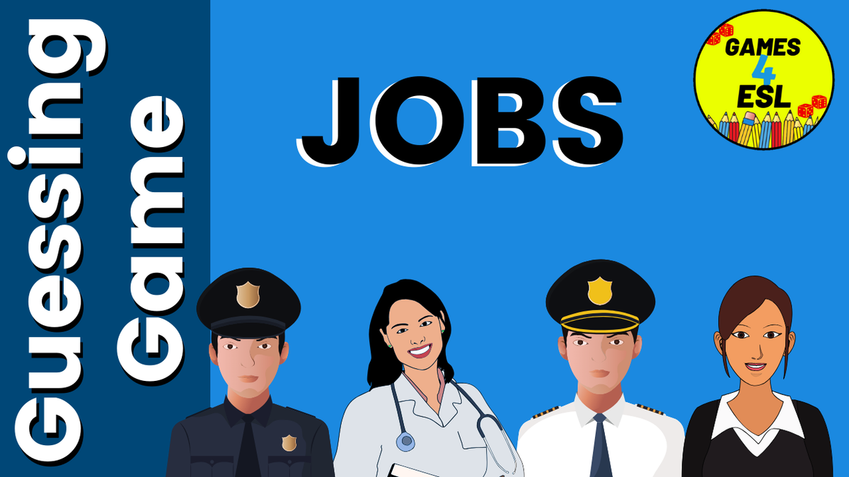 'Video thumbnail for Jobs And Occupations Guessing Game'