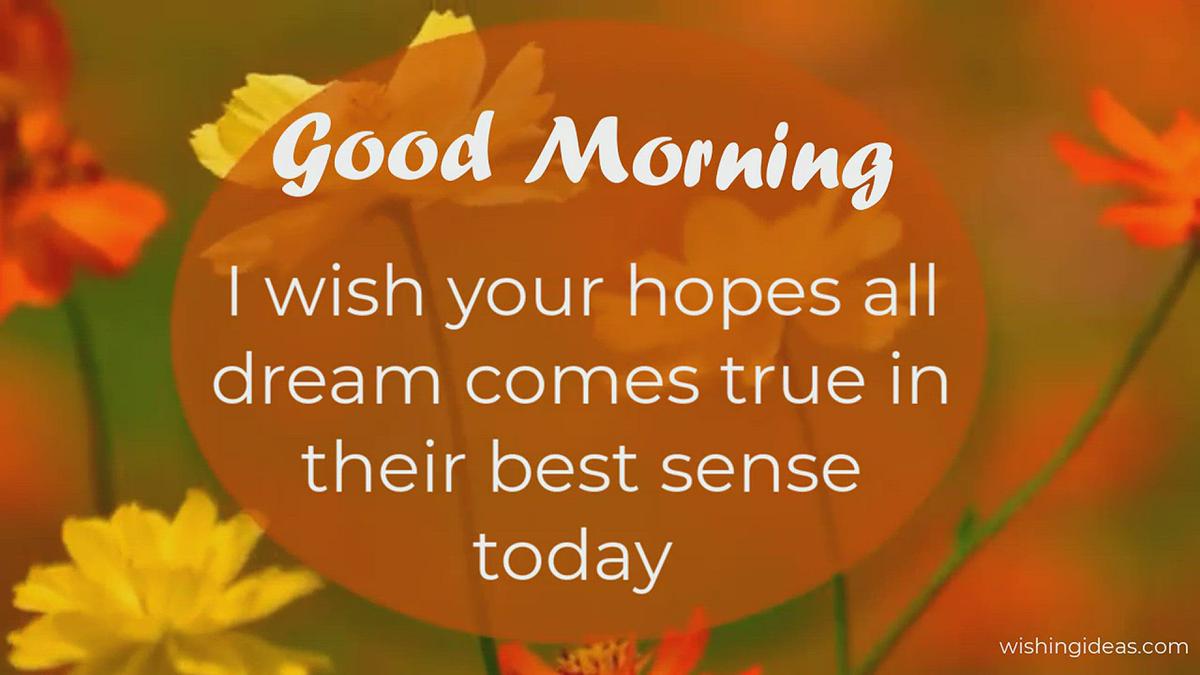 'Video thumbnail for Good Morning'