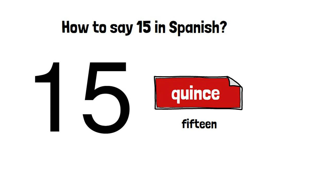 'Video thumbnail for 15 in Spanish'