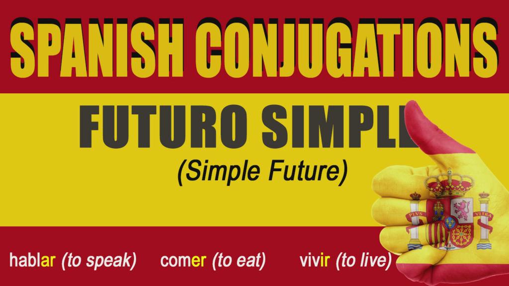 'Video thumbnail for Simple Future in Spanish'
