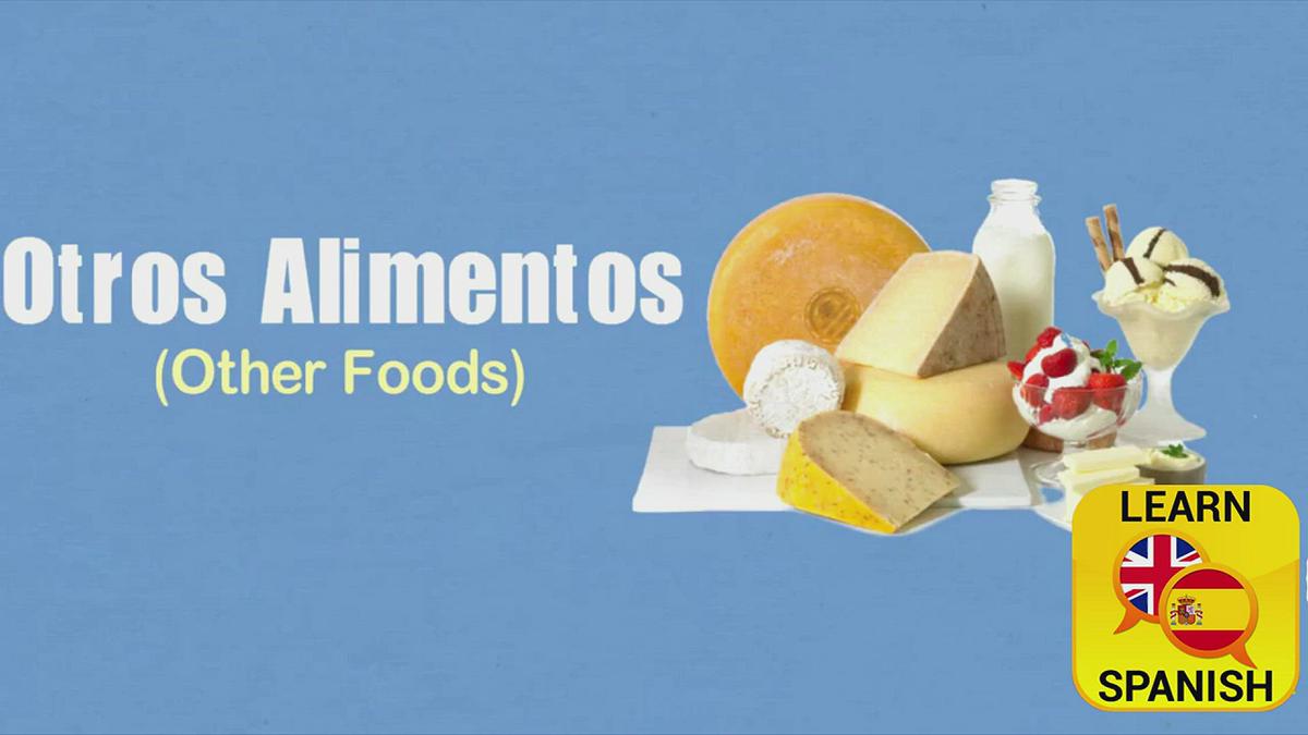 'Video thumbnail for Food in Spanish'