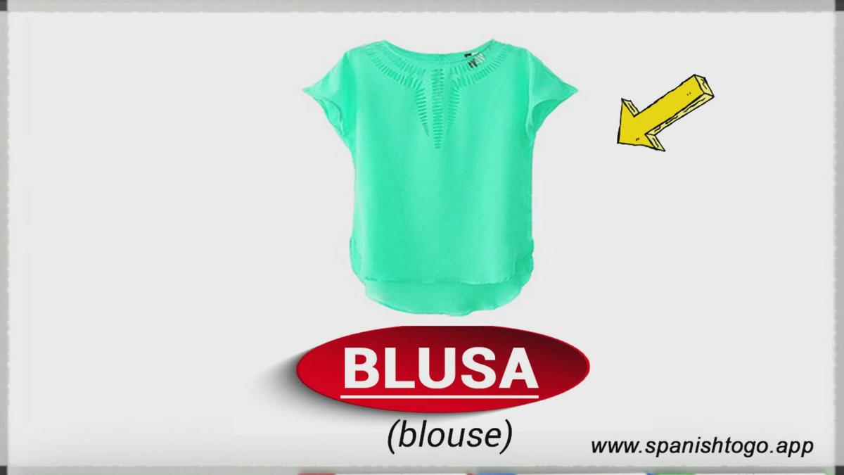 'Video thumbnail for The Clothes in Spanish | English to Spanish Translation'