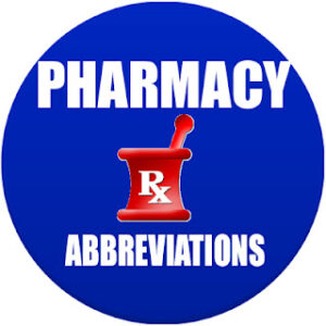pharmacy abbreviations  in Spanish