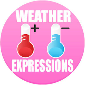 weather in spanish, weather in Spanish, weather expressions, the weather in Spanish, types of weather in Spanish