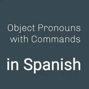 Object Pronouns Commands