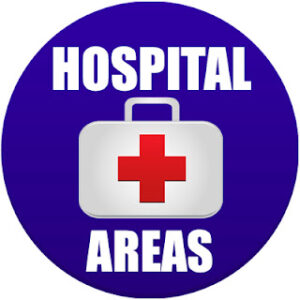 hospital areas