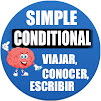 simple conditional viajar conocer escribir in Spanish