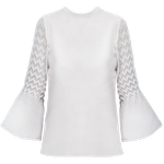 longsleeves blouse in Spanish translation