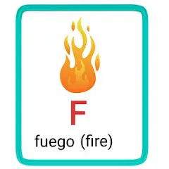 f- alphabet in spanish