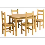 table chairs in spanish