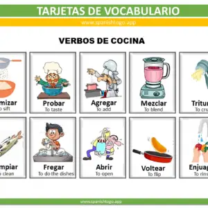 cooking verbs