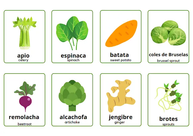 Spanish vegetables dishes