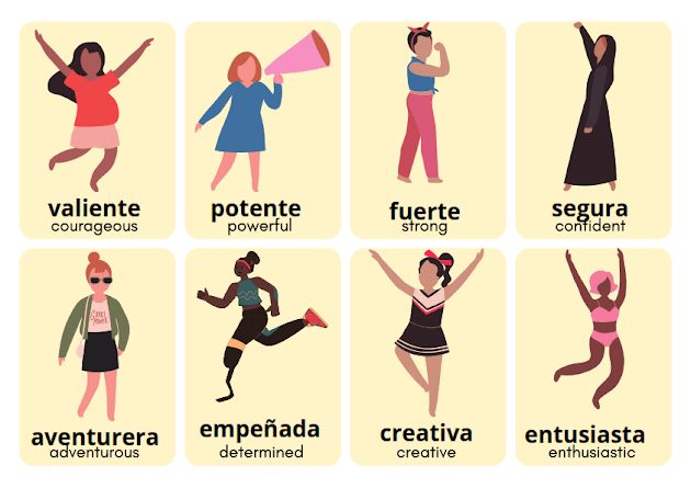 adjectives in Spanish translation