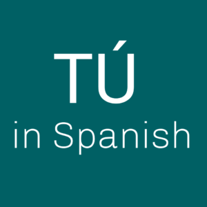 what does tú mean in Spanish