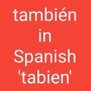 Tabien in Spanish