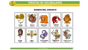 Read more about the article Zodiac Signs in Spanish Flashcards