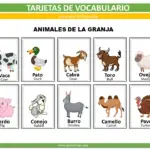 farm animals flashcards