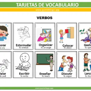 most common Spanish verbs