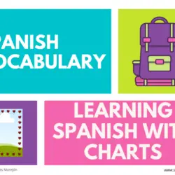Learning Spanish with Charts