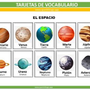 Space Vocabulary