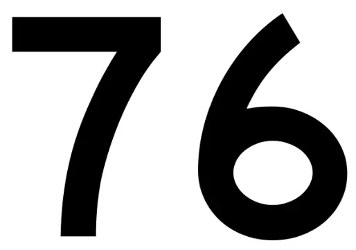 How to Spell 76 in Spanish