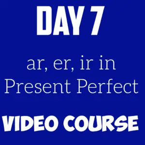 Read more about the article Present Perfect – Spanish Verb Conjugation (Video)