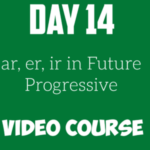 Future Progressive - Spanish Verb Conjugation (Video)