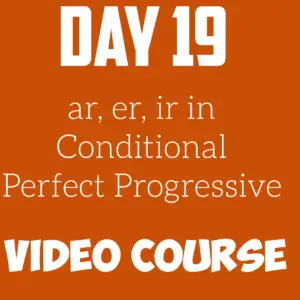 Read more about the article Conditional Perfect Progressive- Spanish Verb Conjugation (Video)