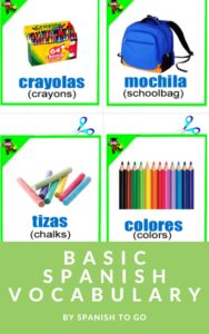 Basic Spanish Vocabulary