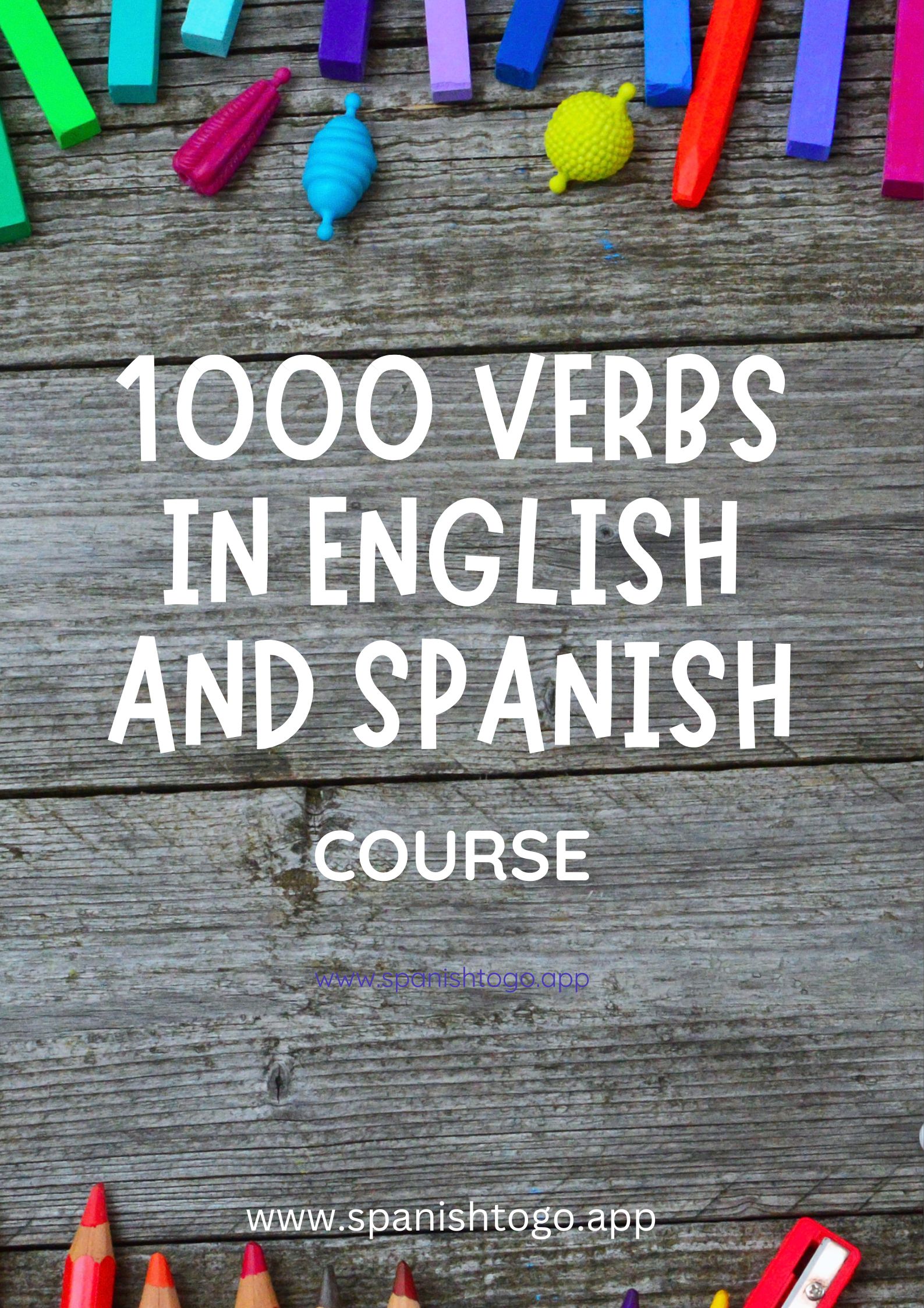 1000 Verbs in English and Spanish