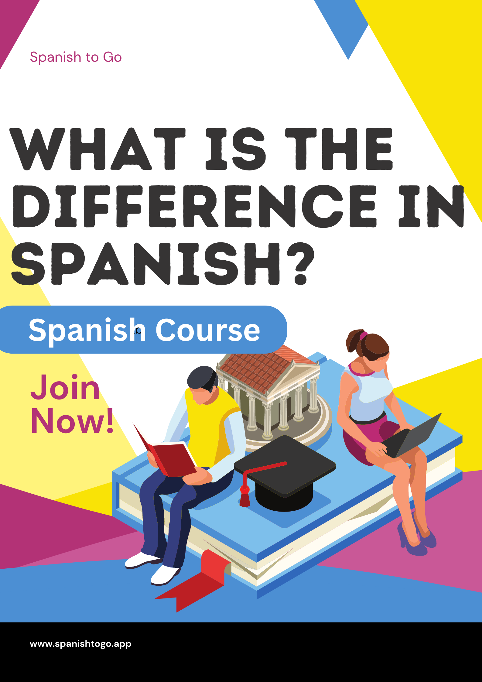 What is the difference in Spanish?