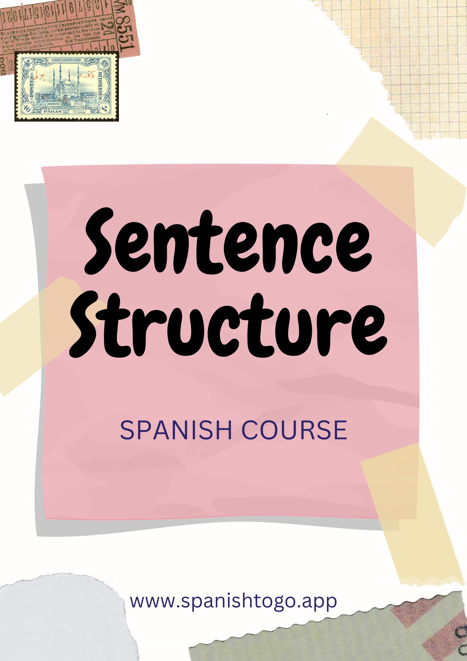 Spanish Sentence Structure