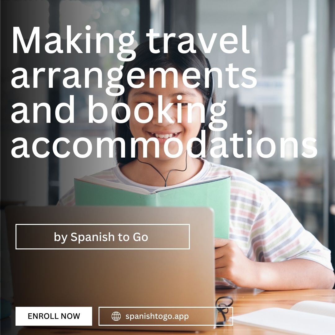 Making travel arrangements and booking accommodations