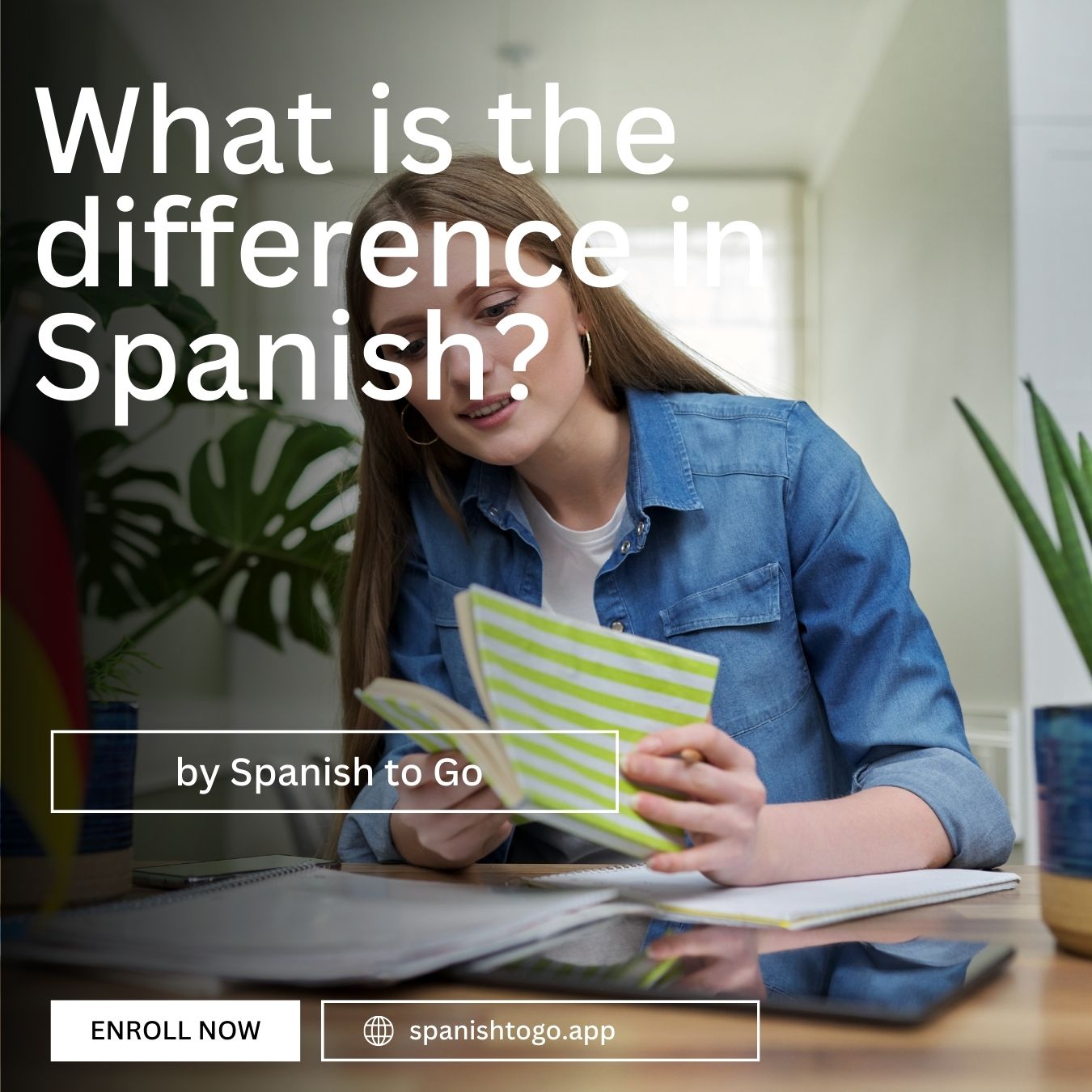 What is the difference in Spanish?