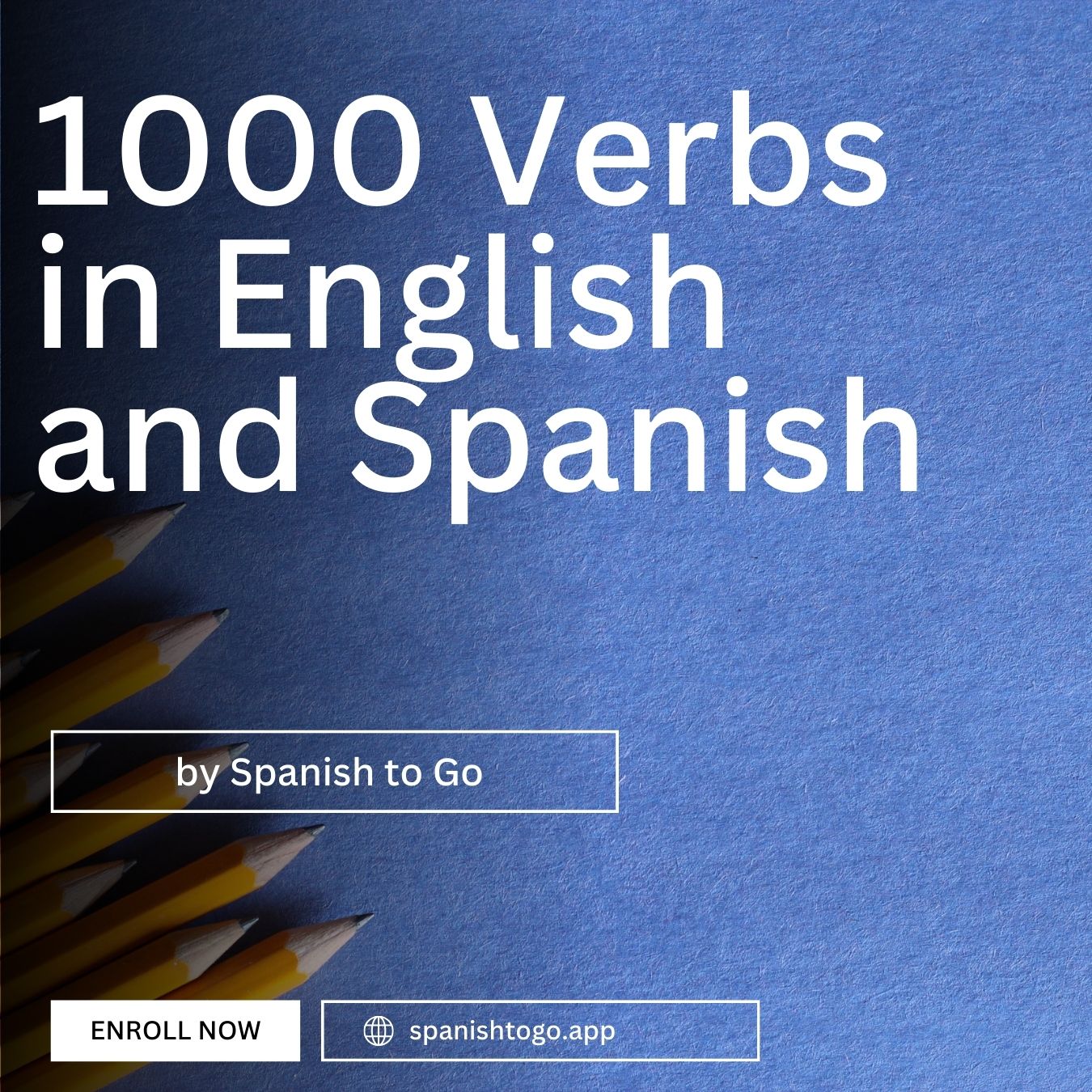 1000 Verbs in English and Spanish